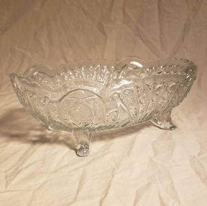Vintage Glass Candy Dish